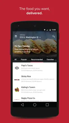 OrderUp android App screenshot 4